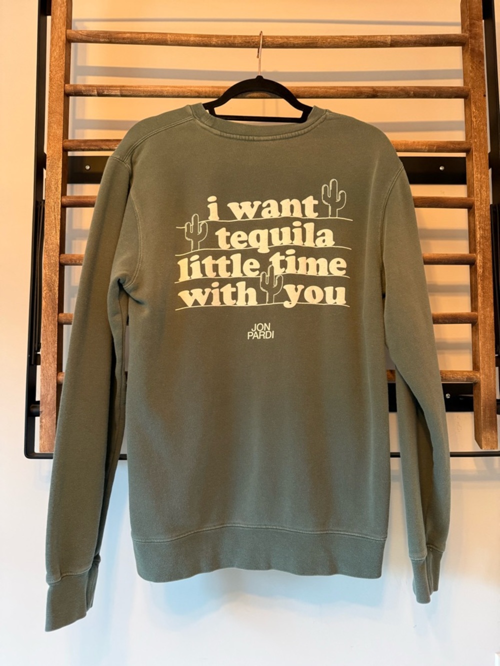 Jon Pardi “Tequila Little Time” Crewneck Sweatshirt